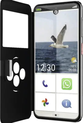 Emporia SMART.8 5G 128GB, Schwarz (E8.5G.V1.BK.01)