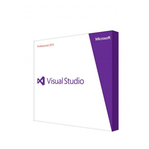 Microsoft Visual Studio Professional 2013 1 licenza/e (Microsoft Visual Studio Professional 2)