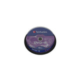 VERBATIM DVD+R 4 7GB 16X SPINDLE 10 PZ