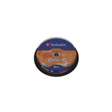 VERBATIM DVD-R 16X 4,7GB 10 PACK SPINDLE MATT SILVER