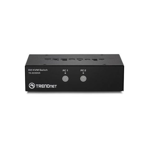 Trendnet TK-222DVK switch per keyboard-video-mouse (kvm) Nero