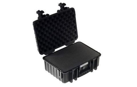 B&W 5000/B/SI custodia per fotocamera Custodia rigida Nero
