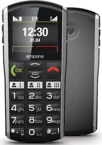 Emporia emporiaSIMPLICITY (V27), LTE/4G, (V4), Grotastenhandy, black (V27.LTE.v4.bk.01)