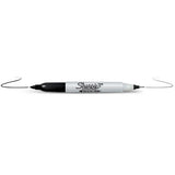 SHARPIE TWIN TIP MARCATORE/PENNA INDELEBILE NERO PUNTA TONDA 0.50/1 mm CONF 12 Pz.
