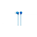 SONY MDR-EX15AP AURICOLARI CON MICROFONO CAVO 1.2MT JACK 3.5MM COLORE AZZURRO
