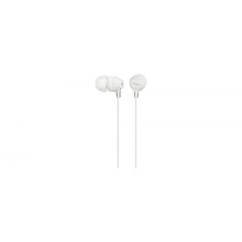 SONY MDR-EX15AP CUFFIE INTRAURICOLARI CON MICROFONO LUNGHEZZA CAVO 120CM BIANCO GARANZIA ITALIA
