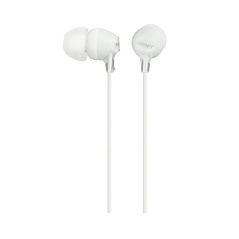SONY MDREX15W AURICOLARI PER MP3 JACK 3.5MM CAVO 1.20 BIANCO GARANZIA ITALIA