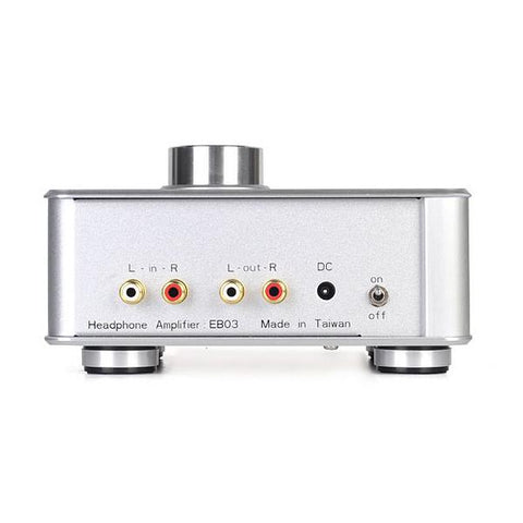 Silverstone SST-EB03S amplificatore per cuffia Argento