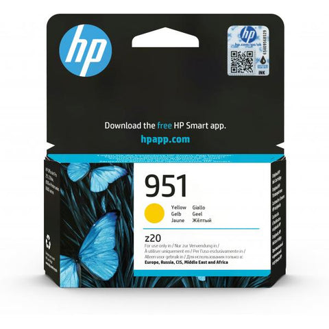 HP 951 CARTUCCIA GIALLO PER STAMPANTI HP INK-JET 700PG (CN052AE#BGX)