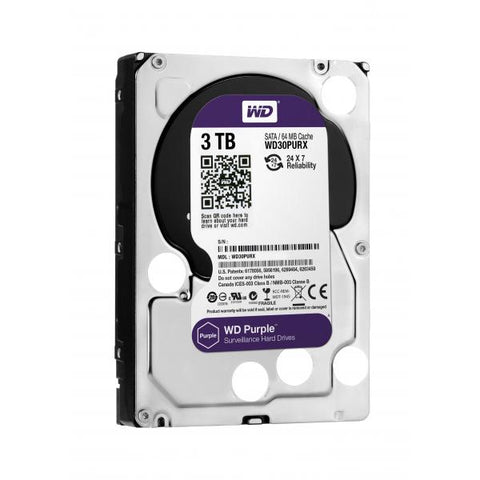 Western Digital Purple 3.5" 3000 GB Serial ATA III