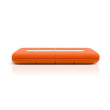 LaCie Rugged Mini, 2TB disco rigido esterno 2000 GB Alluminio, Arancione