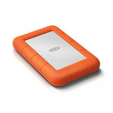LaCie Rugged Mini, 2TB disco rigido esterno 2000 GB Alluminio, Arancione