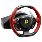 Thrustmaster Ferrari 458 Spider Sterzo + Pedali Xbox One Nero, Rosso