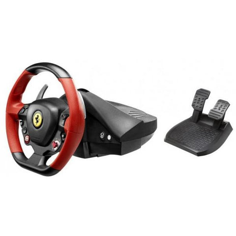 THRUSTMASTER FERRARI 458 SPIDER RACING WHEEL VOLANTE + PEDALI
