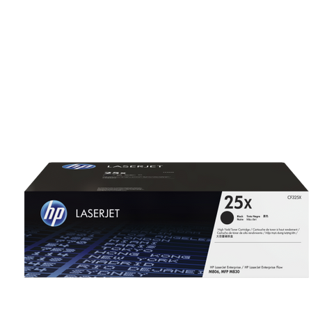 HP 25X TONER NERO PER LASERJET ENTERPRISE M806DN/800 M806X+/800 M806X+ NFC/FLOW M830Z GARANZIA ITALIA (CF325X)