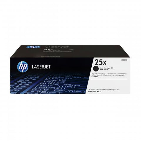 HP 25X TONER NERO PER LASERJET ENTERPRISE M806DN/800 M806X+/800 M806X+ NFC/FLOW M830Z GARANZIA ITALIA (CF325X)