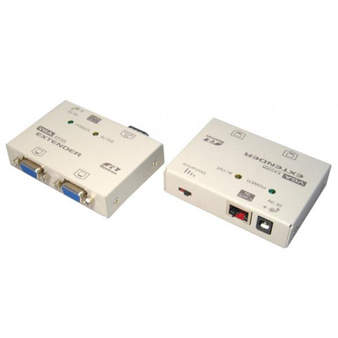 Cables Direct KVM-VGAXT moltiplicatore di rete Ricevitore e trasmettitore di rete (SVGA Extender Over Cat5e)