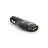HAMLET XPW12MOB CARICABATTERIE DA AUTO USCITA USB + 4 CONNETTORI ALIMENTAZIONE 2.000mA COLORE NERO GARANZIA ITALIA