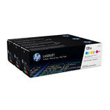 HP 131A PACK 3 CONFEZIONI TONER MULTICOLOR (CIANO+GIALLO+MAGENTA) PER STAMPANTI HP LASERJET GARANZIA ITALIA