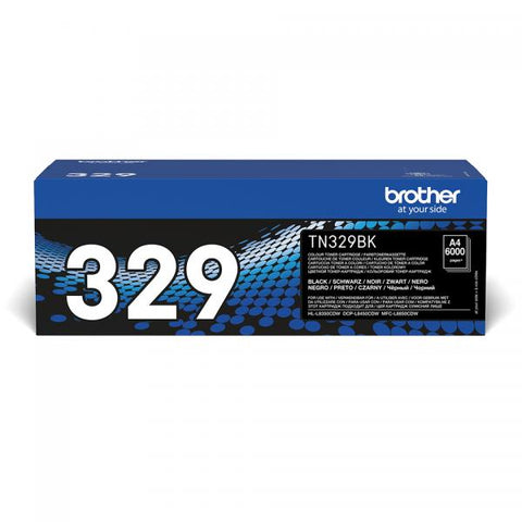 Brother TN-329BK cartuccia toner Originale Nero 1 pezzo(i)