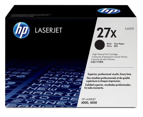 HP 27X cartuccia toner 1 pezzo(i) Originale Nero