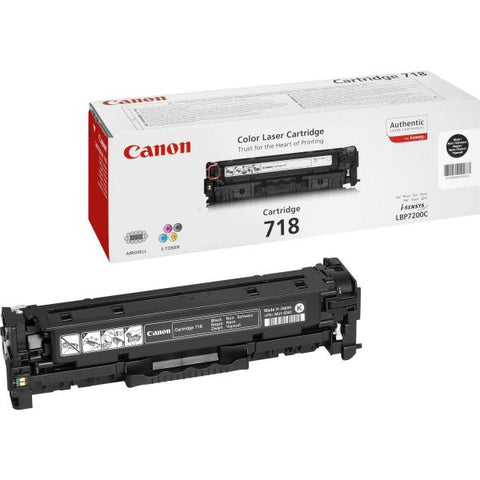 Canon CRG-718 Bk 1 pezzo(i) Originale Nero