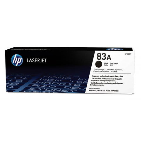 HP 83A TONER NERO PER LASERJET PRO M201N-M201DW-M225DN-MFP M225DW-MFP M125A-M125NW-M127FN GARANZIA ITALIA (CF283A)