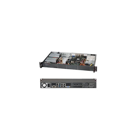 Supermicro SC504-203B Intel C222 LGA 1150 (Presa H3)