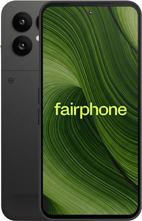 Das Fairphone (Gen.6+) Dual-SIM 12GB/256GB Horizon Schwarz Android 16 Smartphone (F6FPHN-3ZW-EU1)