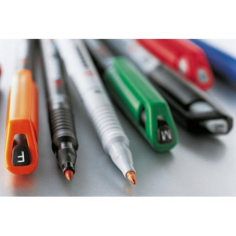 STABILO OHPEN FINE PENNA RICARICABILE PUNTA IN FIBRA 0.7 mm COLORI ASSORTITI CONF. 8 Pz.