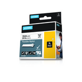 DYMO D1 RHINOPRO NASTRO IN NYLON PER STAMPANTI A TRASFERIMENTO TERMICO 19MM X 3.5MT COLORE BIANCO STAMPA NERO (18489)