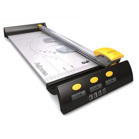 Cesoia a rulli Fellowes Proton Nero Argentato A3