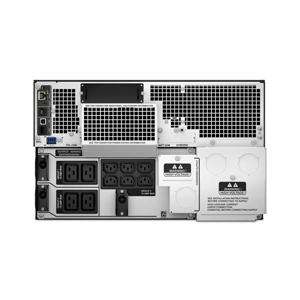 APC Smart-UPS On-Line gruppo di continuit [UPS] Doppia conversione [online] 10 kVA 10000 W 10 presa[e] AC (SRT 10000VA RM 230V - IN)