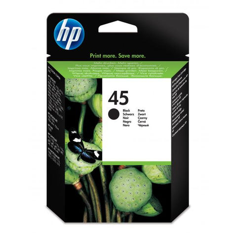HP 45 CARTUCCIA INK JET NERO 930 PAGINE