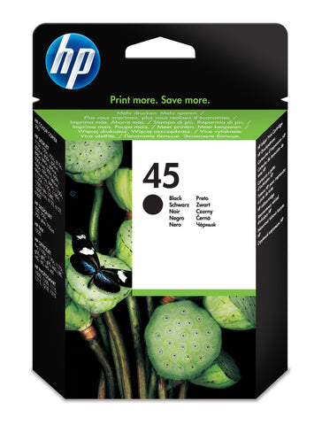 HP 45 CARTUCCIA INK JET NERO 930 PAGINE