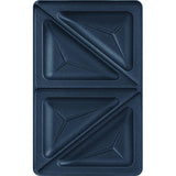 Tefal Snack Collection SW 852 D tostiera 700 W Nero, Acciaio inossidabile