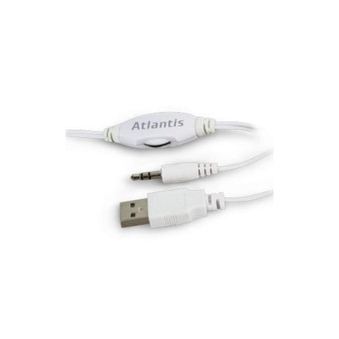ATLANTIS LAND SOUNDPOWER 410 CASSE PORTATILI AMPLIFICATE PER PC WHITE