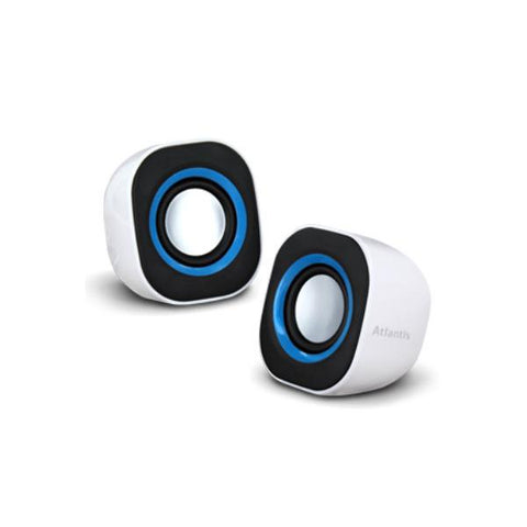 ATLANTIS LAND SOUNDPOWER 410 CASSE PORTATILI AMPLIFICATE PER PC WHITE