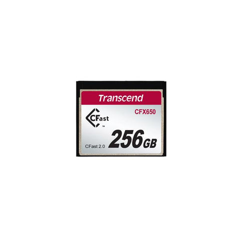 Transcend CFX650 memoria flash 256 GB CFast 2.0 MLC