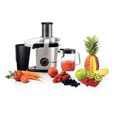 Bosch MES4000 spremiagrumi Estrattore di succo Nero, Grigio, Acciaio inossidabile 1000 W