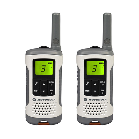 Motorola TLKR T50 ricetrasmittente 8 canali Grigio, Metallico