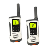 Motorola TLKR T50 ricetrasmittente 8 canali Grigio, Metallico