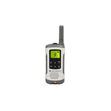Motorola TLKR T50 ricetrasmittente 8 canali Grigio, Metallico