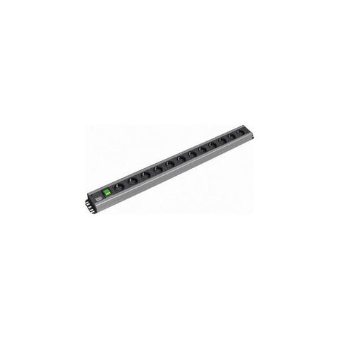 Bachmann 300.005 unidad de distribución de energía (PDU) 2U Nero, Grigio 12 presa(e) AC 