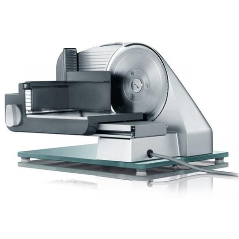 Graef Classic C 20 affettatrice Elettrico 170 W Nero, Argento Vetro, Metallo, Plastica