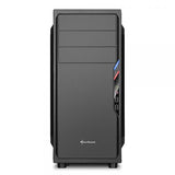 SHARKOON VS4-S CASE MIDI TOWER ATX 6 SLOT ESPANSIONE 2 USB 2.0 FRONTALI BAY DA 2.5"/3.5"/5.25" COLORE NERO