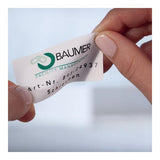 AVERY CONF 160 ETICHETTE ADESIVE IN POLIESTERE RIMOVIBILI 99,10X67,70 mm BIANCO