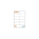 MARKIN 210C576 ETICHETTE AUTOADESIVE 48mm X 101mm 1.200Pz.