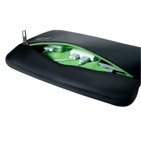 LEITZ COMPLETE CUSTODIA PER TABLET DA 10" IN POLIESTERE BLACK/GREEN (62930095)