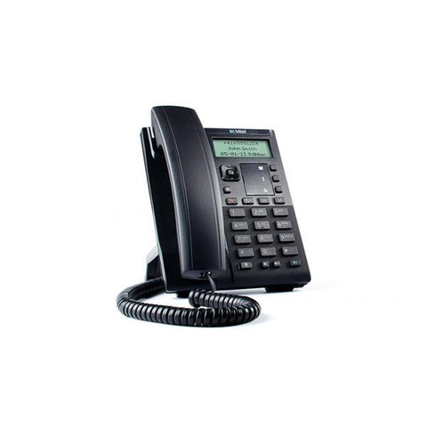 Mitel 80C00005AAA-A telefono IP Nero Cornetta cablata LCD 2 linee